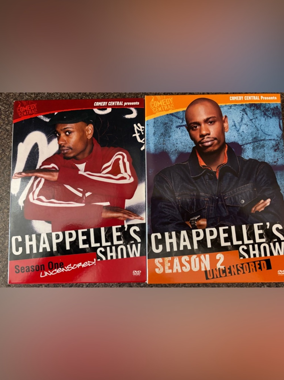 TWO seasons:Comedy Central Chappelle's Show DVD Set - Seasons one and two